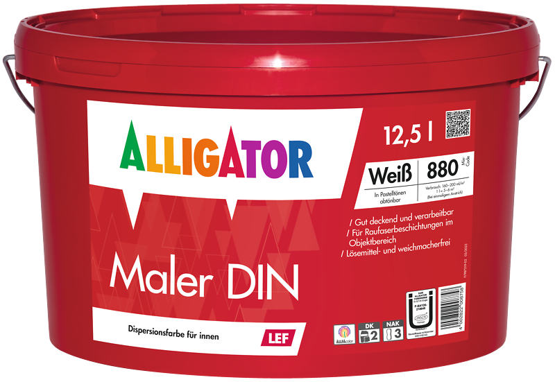 Alligator Maler DIN LEF