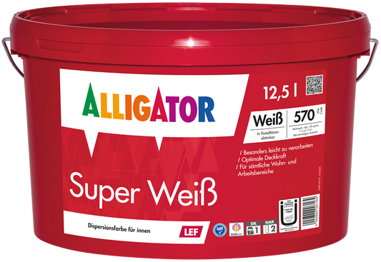 Alligator Super Weiß LEF